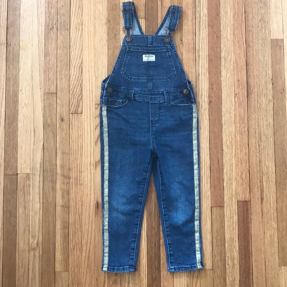Overalls Gold Stripe